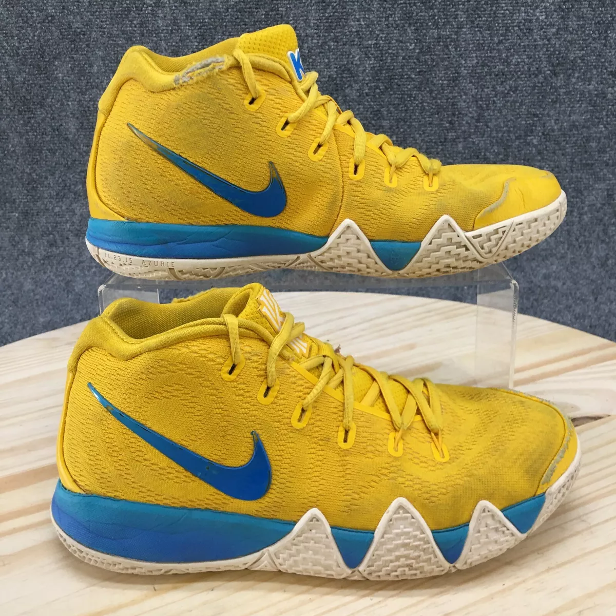 Nike Shoes Youth 5 Y Kyrie 4 Kix GS Basketball Mid Sneakers BV7792-700  Yellow