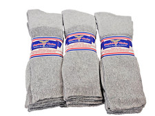 LOT OF 9 Pair Physicians' Choice Size 13-15 Loose Fit Top Circulation Socks NEW