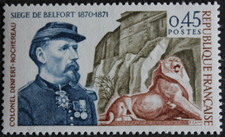 Timbre - FRANCE - Siège de BELFORT - 1970 - Neuf ** - YT1660