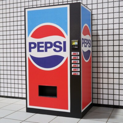 Miniature 1/12 Vending Machine Pepsi fit for SHF Figma NECA Marvel Legend