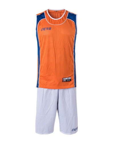 One Way Completo Set Basket 2 Canotte e un Pantaloncino Reversibile Double  Face | eBay