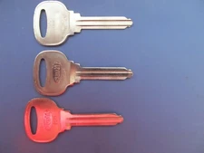 Uncut Key Blank  #H59  Made by Curtis Lot of 3 Blanks.    NEW