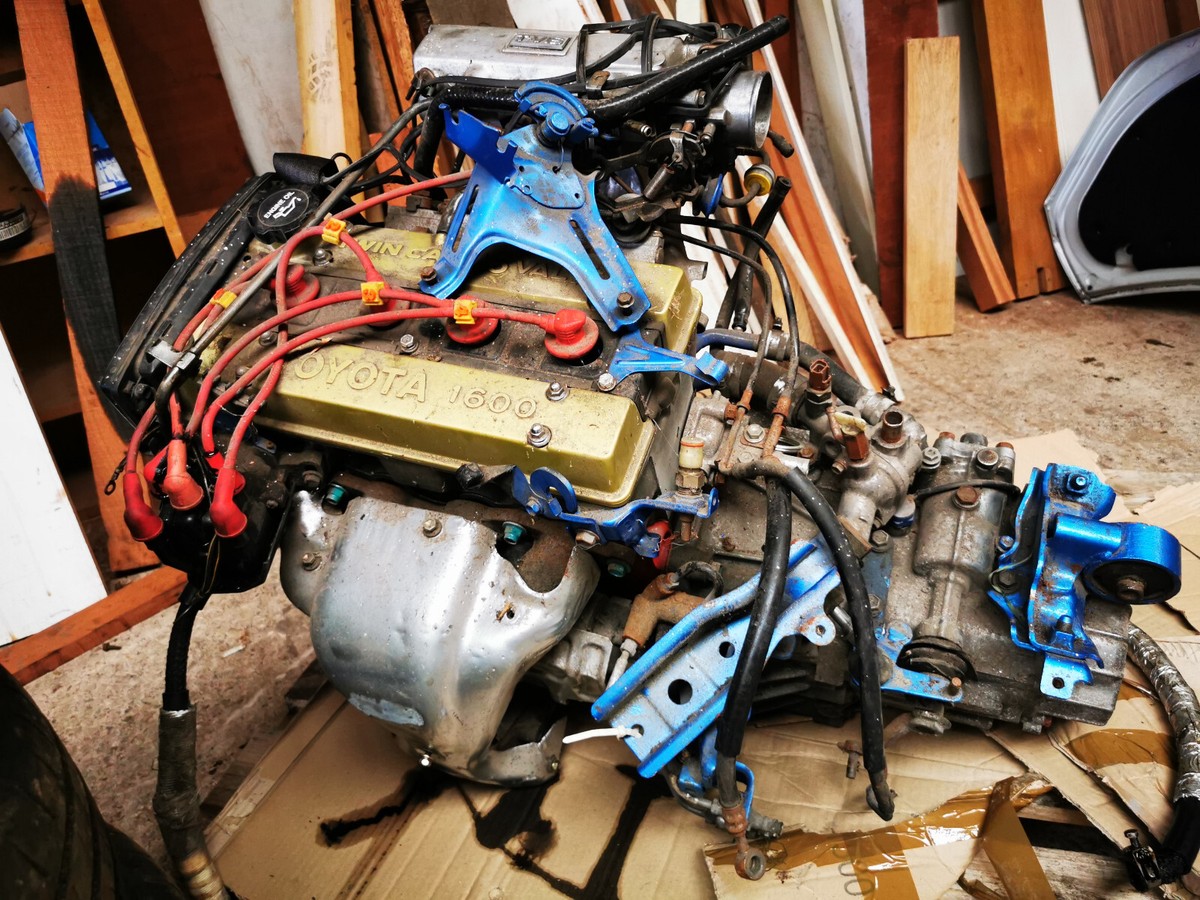 TOYOTA 1600 TWIN CAM 16 VALVE 4A-GE TVIS 1.6L PETROL ENGINE