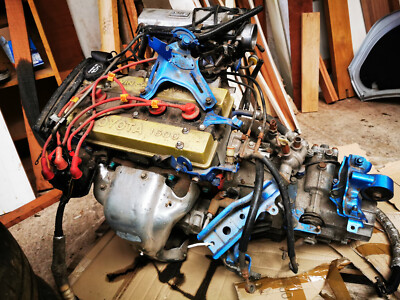 TOYOTA 1600 TWIN CAM 16 VALVE 4A-GE TVIS 1.6L PETROL ENGINE