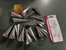 16 Cream Horn Pastry Molds Metal