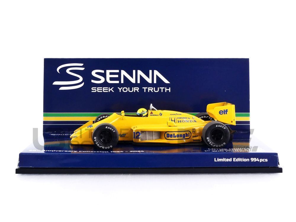 Ayrton Senna Lotus 98T ミニカー 1/43 ミニチャンプス
