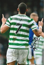 Signed GIORGOS GIAKOUMAKIS Celtic 12"x8" photo PROOF/COA Greece