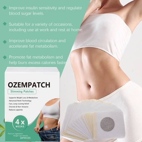 Ozempatch - Cerotti Dimagranti per Donna, Supporta Perdita Di Peso e Metabolismo - Foto 6 di 12