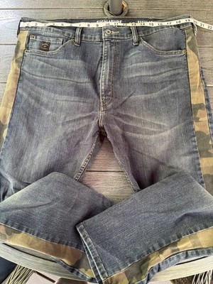 Signature by Levi Strauss & Co. Men's Regular Taper Jeans -Size 38/32 Stretch