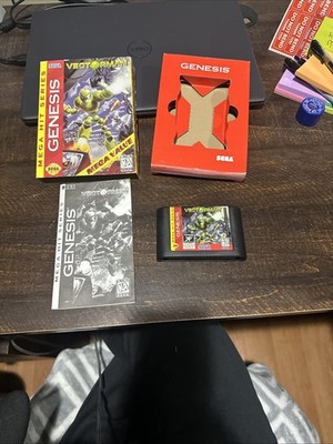 Sega Genesis Mega Hit Series Game Vectorman CIB Complete In Box 