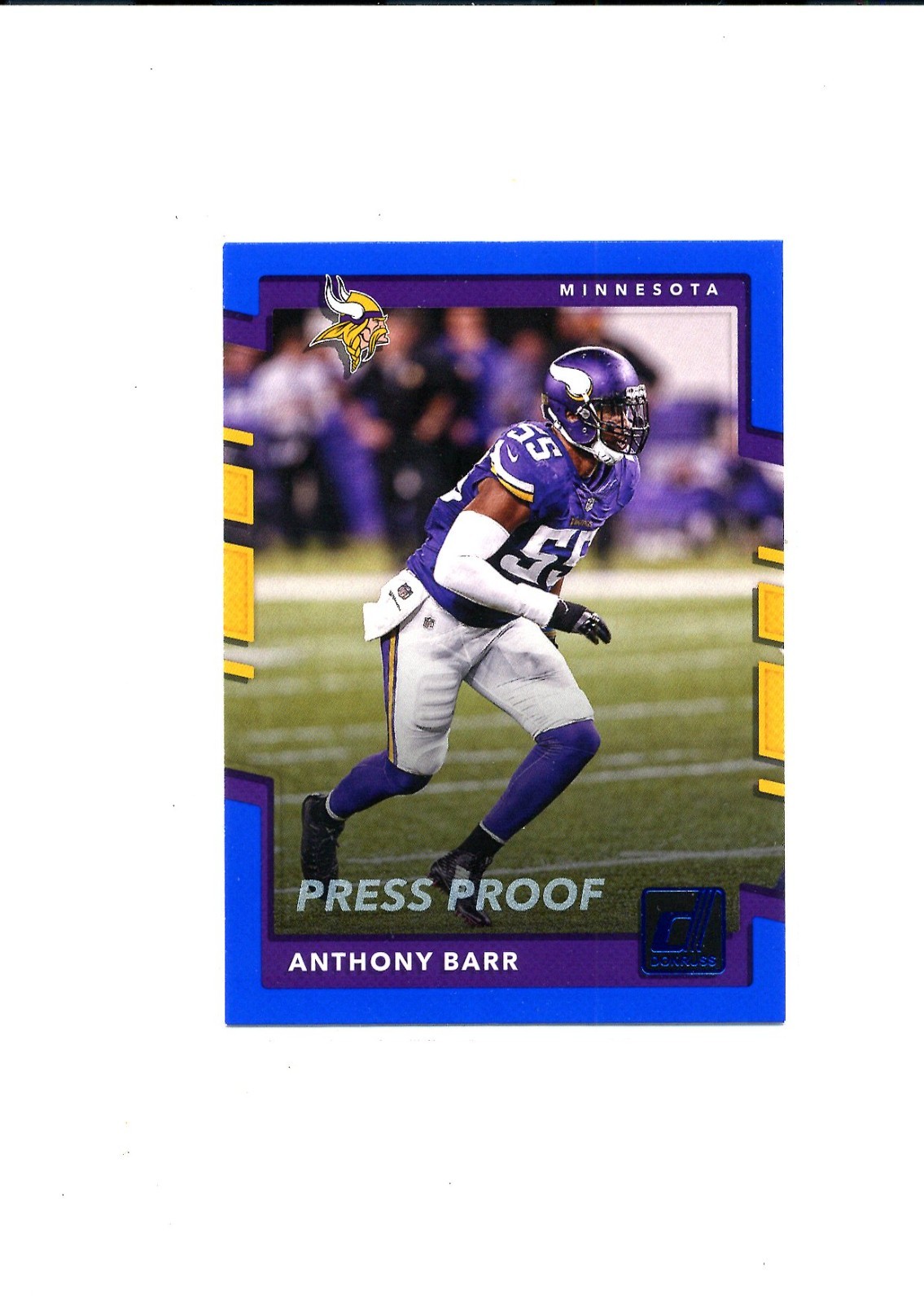 2017 Donruss Football Blue Press Proofs Vets & RC - You Pick -Compete Your Set