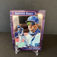 2021 Panini Donruss Optic Diamond Kings Red Dragon Prizm #9 Whit Merrifield