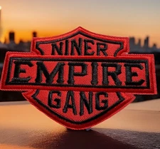 🔥San Francisco 49ers EMPIRE BANG BANG NINER GANG Iron On Embroidered Patch NFL