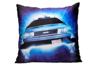 ZurüCk In Die Zukunft Delorean Roads Quadratisches Kissen Kissen Sd Toys