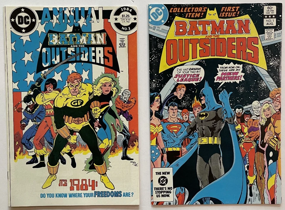 БЭТМЕН И АУТСАЙДЕРЫ 1-38 + ЕЖЕГОДНЫЙ #1 DC 1983 36 КНИГ! - Изображение 3 из 4