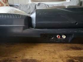 Sega Genesis Model 1 Console w/ Sega CD 2 Bundle. Console Works, CD Untested.