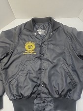 Vtg 1970 Union Bomber Jacket - Local 650 Lake Cityy, MN Boilermakers Made in USA