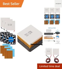 3 Sets -12706 Semiconductor Refrigeration 12V 6A Heatsink Thermoelectric Cool...