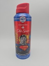 Old Spice Superman Man of Tomorrow Bright Citrus & Cosmos Body Spray 5.1 oz