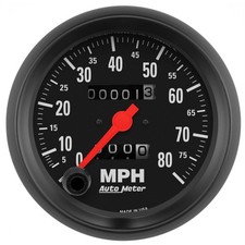 Autometer 2690 Z-series Mechanical Speedometer 80 Mph3-38 Inch Autometer 2690 Z-series Mechanical Speedometer 80 Mph3-38 Inch