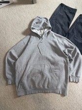 Vintage 90s gray nike hoodie Center swoosh
