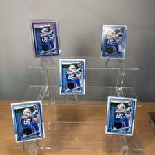 Jackson Hawes RC Lot (5) 2025 Donruss Optic #357, Red Press Proof