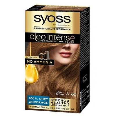 Syoss Oleo Intense Permanent Haarfarbe 8-60 Honigblond