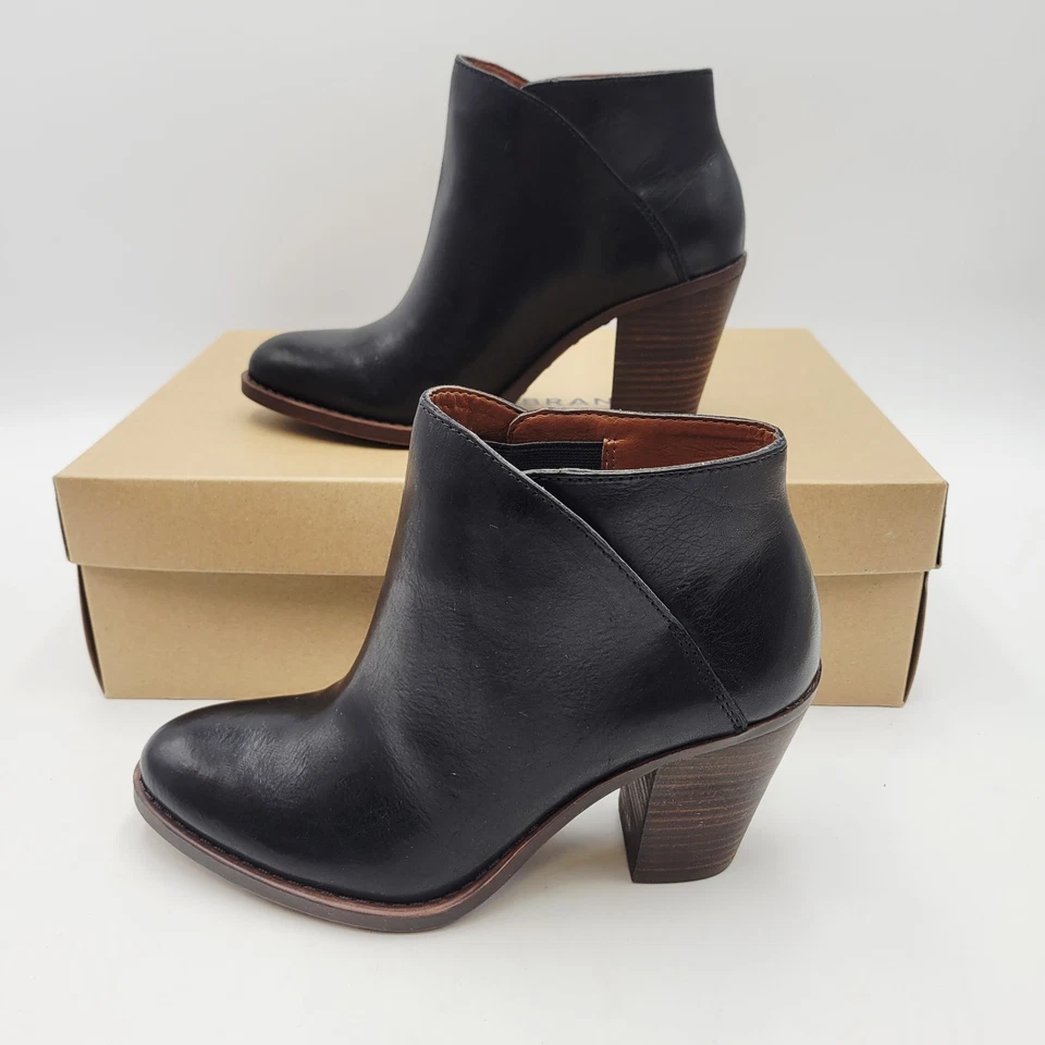 Lucky Brand Eesa Block Heel Booties Women’s Black Sz 6M - Image 4 of 4