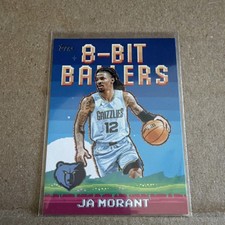 2025-26 Topps 8-Bit Ballers Insert Ja Morant #8B-12 Memphis Grizzlies