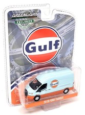 Greenlight 1/64 Ford Transit LWB Gulf Oil Edition 2019 Diecast Model Car