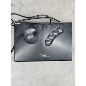 SNK Neo Geo AES Arcade Stick Controller NEO-AEC Black Wired 15-Pin Japan