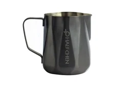 Milk Frothing Pitcher, 350ml/600ml  Black 20 Ounces 