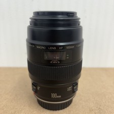  Canon EF 100mm F/2.8 Macro Lens Portrait Prime AF Lens Full Frame 