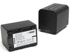 Wasabi Power Battery for Sony NP-FV70 2500mAh, 2-Pack 