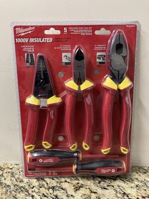 Milwaukee 48-22-2215 5 PC 1000V Insulated Hand Tool Set