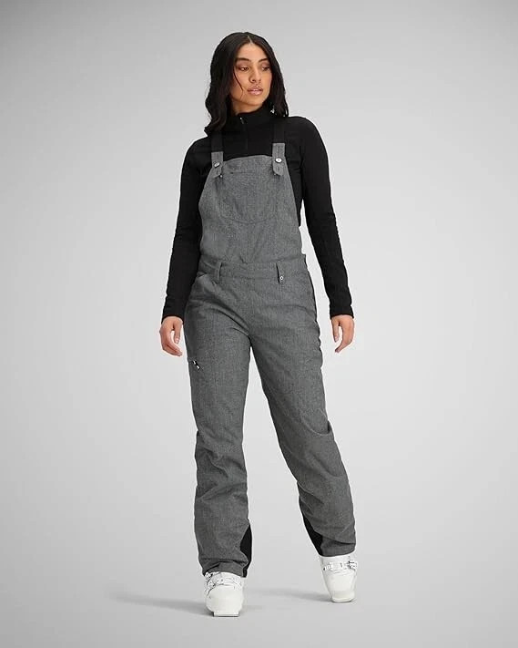 Obermeyer Women's Malta Bib Overalls Charcoal  Different Size