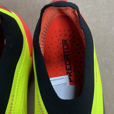 NEW Adidas Predator Elite LaceLess SG Soccer Cleats Yellow Mens Size 7 IE0046 NEW Adidas Predator Elite LaceLess SG Soccer Cleats Yellow  main image 3