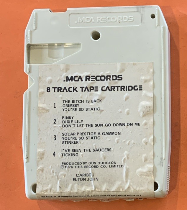 Elton John Caribou 8 track tape Tested/Serviced | eBay