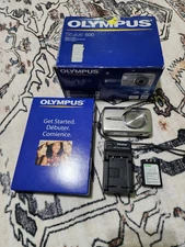Olympus Stylus 600 Digital 6.0MP 5x Zoom Digital Camera - Silver Battery Charger