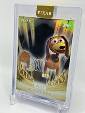 2025 Topps Pixar Gold SLINKY DOG Toy Story Golden Icons Black /10