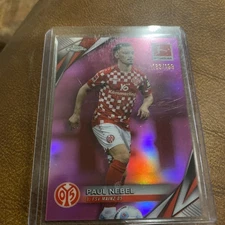2025 Topps Bundesliga Paul Nebel Pink /199