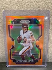 2021 Panini Prizm Orange Prizm /249 Ryan Fitzpatrick #211 Washington Commanders