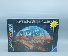 🧩NEU: Leuchtender Planet Puzzle 1000 Teile Star line Ravensburger jigsaw 🧩