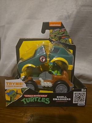 Teenage Mutant Ninja Turtles Leonardo Shell Smasher Kart - Wind Up Car ￼
