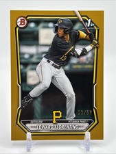 2026 Bowman Prospects 1ST Edward Florentino #BP-82 Gold Border /50 SSP Pirates