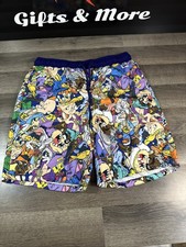Looney Tunes Licensed Men  s Swim Shorts Size Medium Lined New