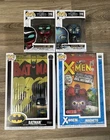 Funko Pop! Comic Cover Marvel Lot Magneto Batman Black Panther