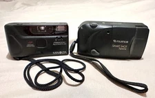 FUJIFILM Smart Shot Supreme - Minolta Feeedom Autodate S2 Film Cameras 35 MM