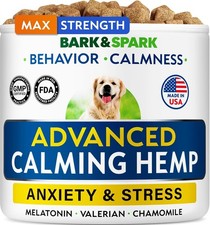Hemp Dog Calming Chews - 60 Treats, Anxiety  Stress 