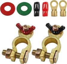 Car Battery Terminal Connector, Battery Terminal Clamps Negative and Positive...